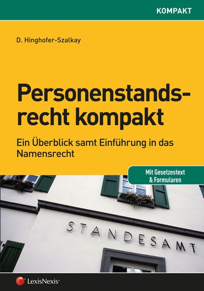 Produktbild: Personenstandsrecht kompakt