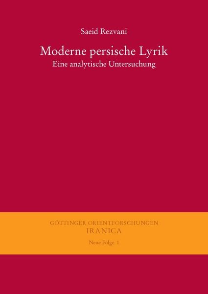 Produktbild: Moderne persische Lyrik