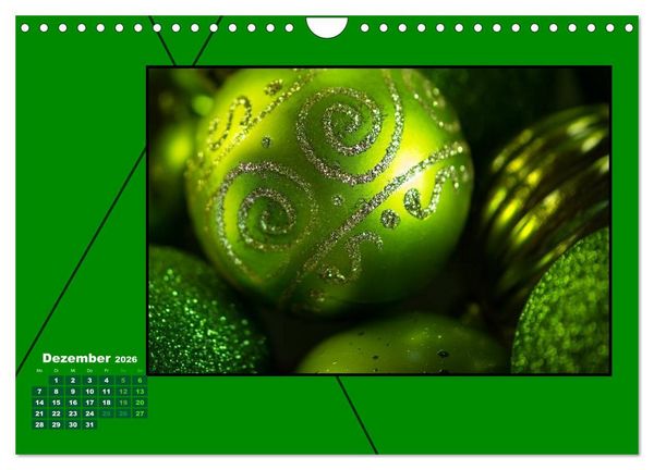 Produktbild: Heilende Farbe Gr&uuml;n (Wandkalender 2026 DIN A4 quer), CALVENDO Monatskalender
