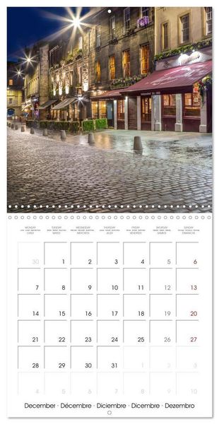 Produktbild: EDINBURGH History and urban idyll (Wall Calendar 2026 12 &times; 12 Inch) CALVENDO 12 Month Wall Calendar