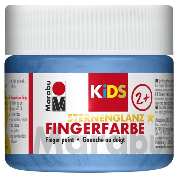 Produktbild: Marabu KiDS Fingerfarbe Sternenglanz 4x100ml