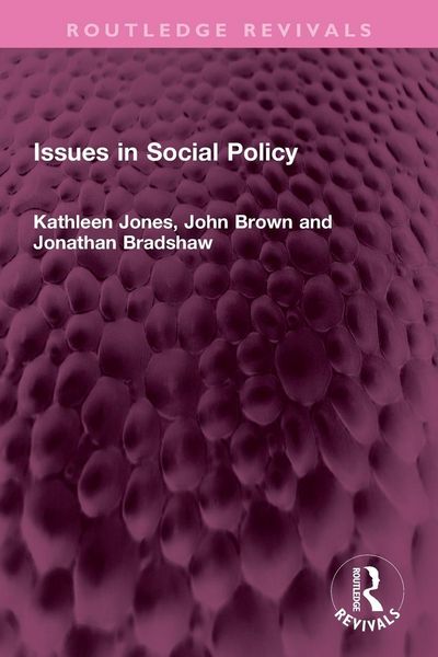 Produktbild: Issues in Social Policy