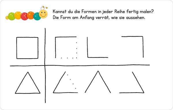 Produktbild: Lernraupe &ndash; Formen und Gr&ouml;&szlig;en