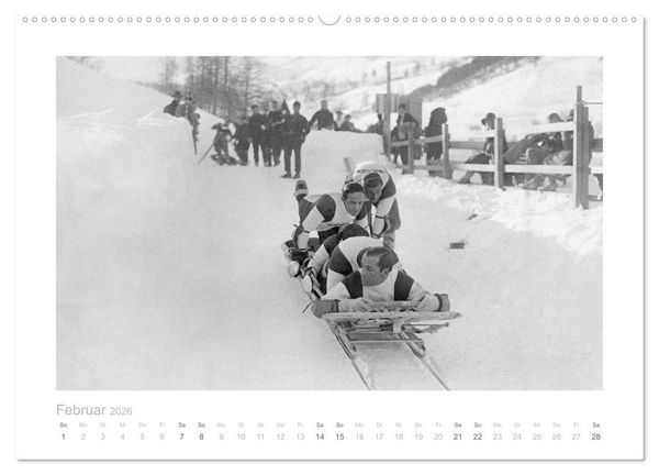 Produktbild: Wintersport und Wettbewerb (hochwertiger Premium Wandkalender 2026 DIN A2 quer), Kunstdruck in Hochglanz
