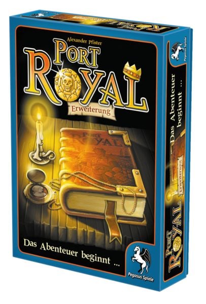Produktbild: Pegasus - Port Royal, Das Abenteuer beginnt, Kartenspiel, Erweiterung