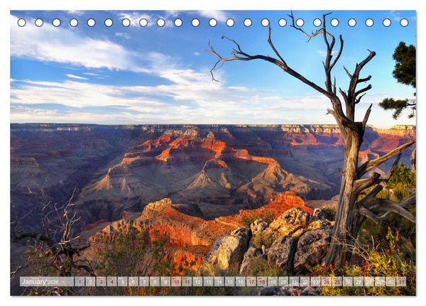 Produktbild: Grand Canyon National Park (Desk Calendar 2026 DIN A5 landscape), CALVENDO 12 Month DeskCalendar