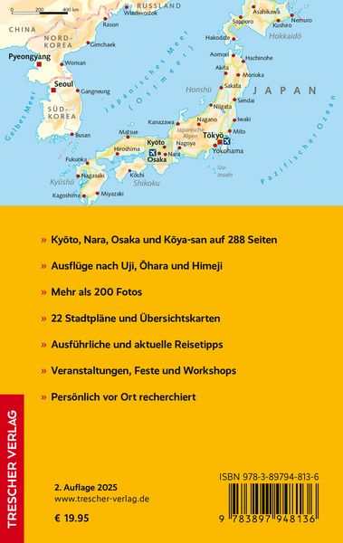Produktbild: TRESCHER Reisef&uuml;hrer Kyoto