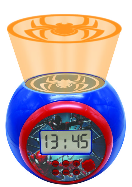 Produktbild: Spider Man Projektionswecker mit Timer