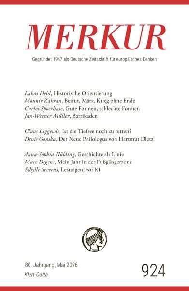 Produktbild: MERKUR 5/2026, Jg.80