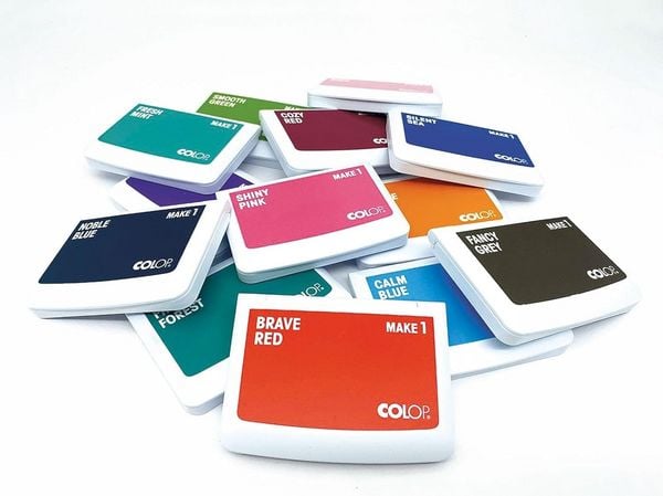 Produktbild: COLOP MAKE 1 Stempelkissen, frozen white, 50 x 90 mm