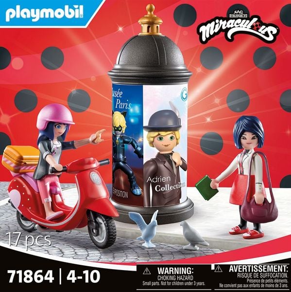 Produktbild: PLAYMOBIL 71864 Miraculous: Rollerfahrt durch Paris