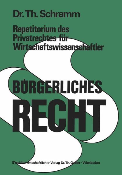 Produktbild: Repetitorium des Privatrechtes f&uuml;r Wirtschaftswissenschaftler