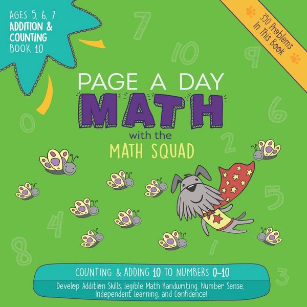 Produktbild: Page A Day Math Addition & Counting Book 10