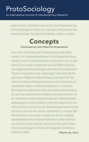 Produktbild: Concepts: Contemporary and Historical Perspectives