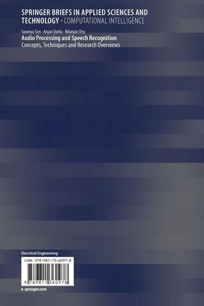 Produktbild: Audio Processing and Speech Recognition