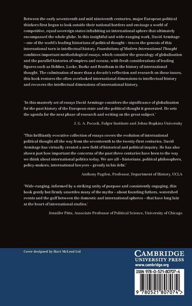 Produktbild: Foundations of Modern International Thought