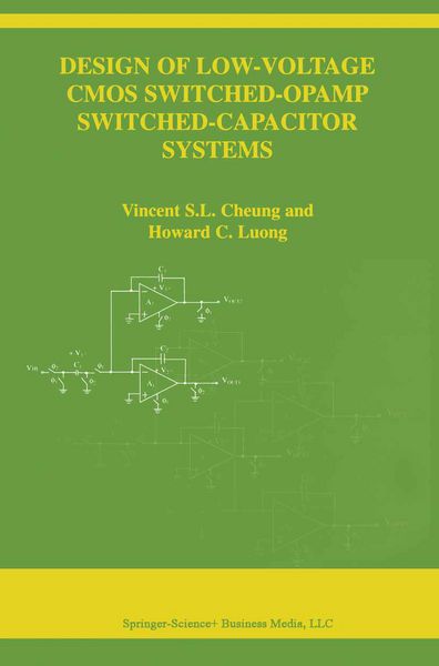 Produktbild: Design of Low-Voltage CMOS Switched-Opamp Switched-Capacitor Systems