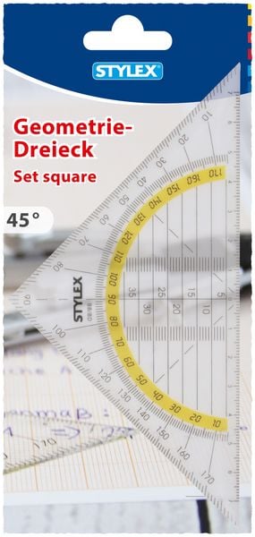 Stylex Geometriedreieck, 16 cm