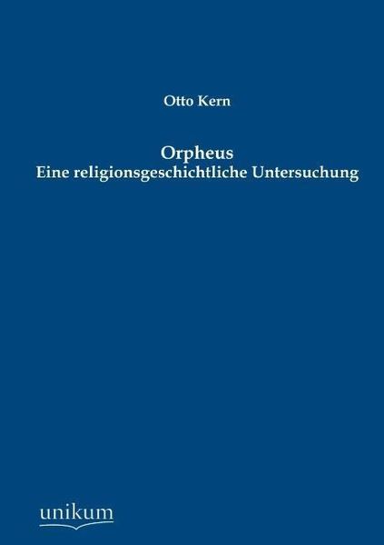 Produktbild: Kern, O: Orpheus