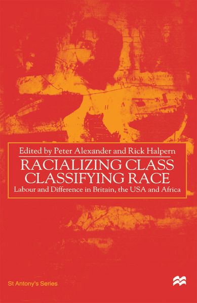 Produktbild: Racializing Class, Classifying Race
