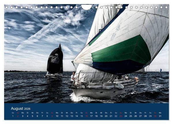 Produktbild: Segelregatta (Wandkalender 2026 DIN A4 quer), CALVENDO Monatskalender