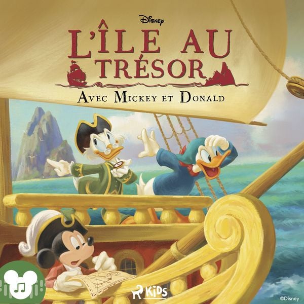 Disney L'Île au trésor avec Mickey et Donald