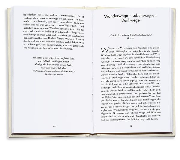 Produktbild: Vom Gl&uuml;ck des Wanderns