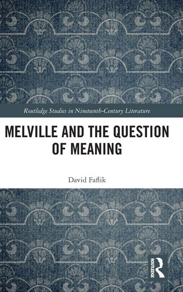 Produktbild: Melville and the Question of Meaning
