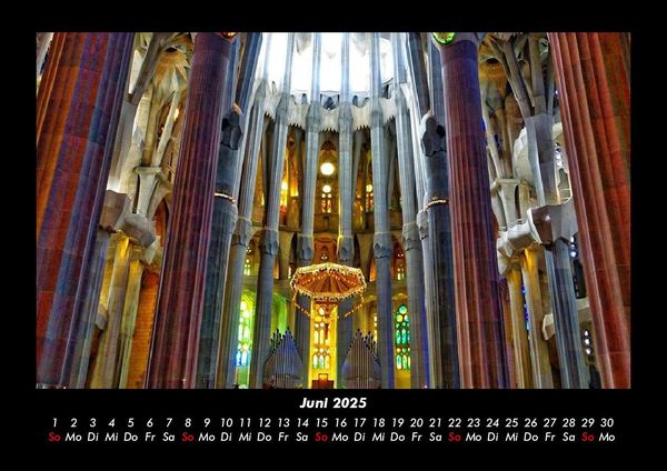 Produktbild: Barcelona 2025 Fotokalender DIN A3