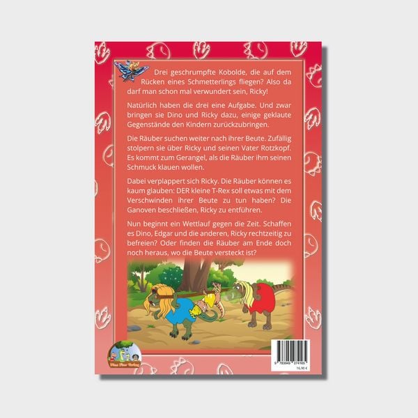 Produktbild: Dino + Ricky (3) und die kauderwelschbrabbelnden Kobolde