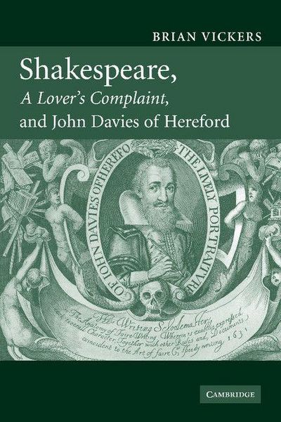 Produktbild: Shakespeare, 'a Lover's Complaint', and John Davies of Hereford