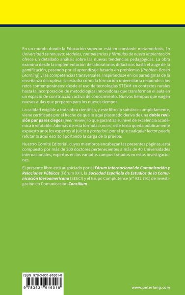 Produktbild: La Universidad se renueva: Modelos, competencias y f&oacute;rmulas de nueva implantaci&oacute;n