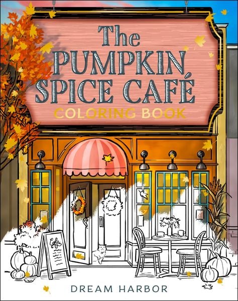 The Pumpkin Spice Café Coloring Book, Taschenbuch von Laurie Gilmore, HarperCollins