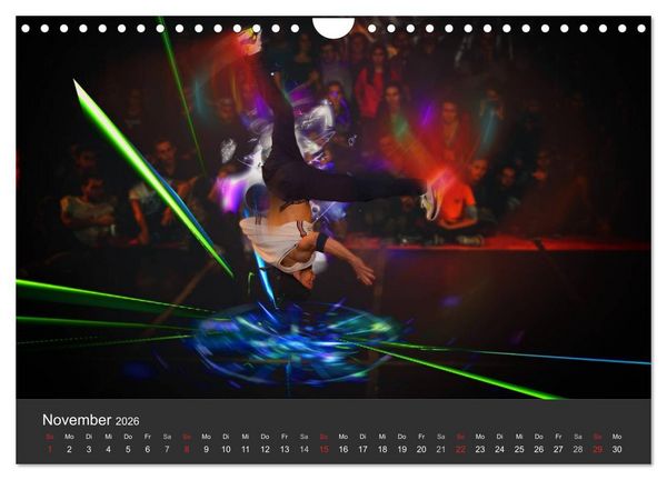 Produktbild: Break Dance B-boys & B-girls (Wandkalender 2026 DIN A4 quer), CALVENDO Monatskalender