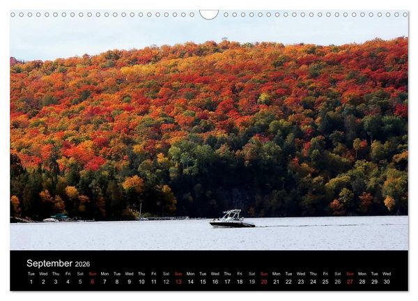 Produktbild: Indian Summer Mont Tremblant Quebec (Wall Calendar 2026 DIN A3 landscape), CALVENDO 12 Month Wall Calendar