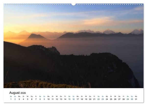 Produktbild: Stockhorn &ndash; &Uuml;ber Stock und Stein (Wandkalender 2026 DIN A2 quer), CALVENDO Monatskalender