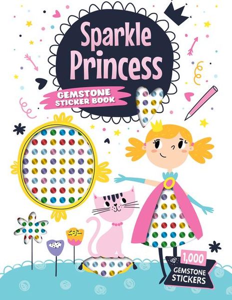 Produktbild: Sparkle Princess Gemstone Sticker Book