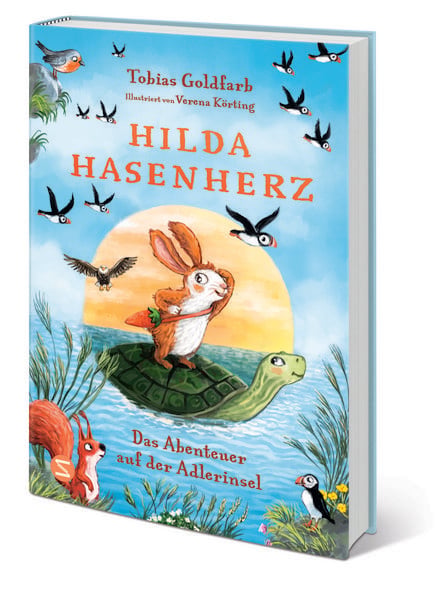 Produktbild: Hilda Hasenherz. Das Abenteuer auf der Adlerinsel