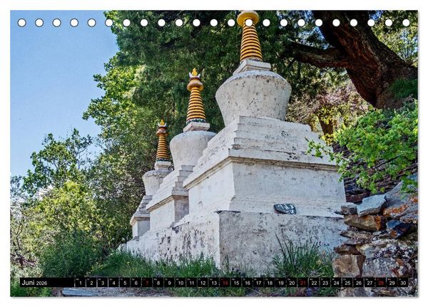 Produktbild: Himachal Pradesh - Bezaubernde Bergwelt im Himalaya (Tischkalender 2026 DIN A5 quer), CALVENDO Monatskalender