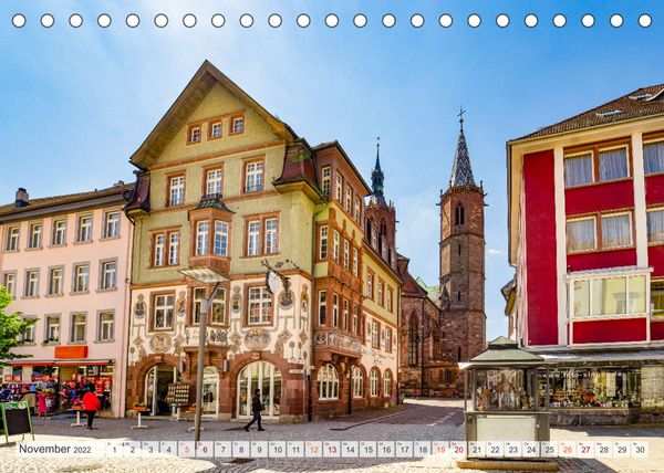 Produktbild: Villingen-Schwenningen Stadtansichten (Tischkalender 2022 DIN A5 quer)