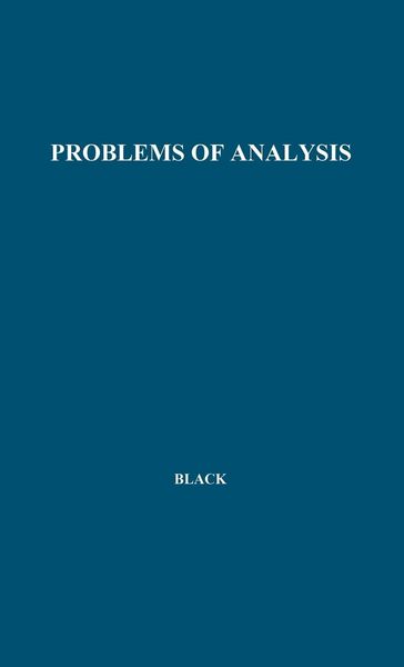 Produktbild: Problems of Analysis