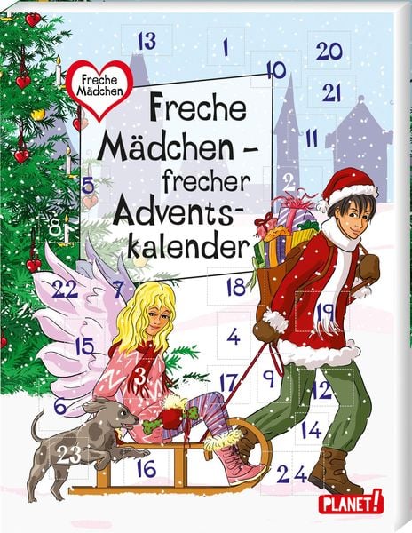 Produktbild: Freche M&auml;dchen &ndash; freche B&uuml;cher!: Freche M&auml;dchen &ndash; frecher Adventskalender