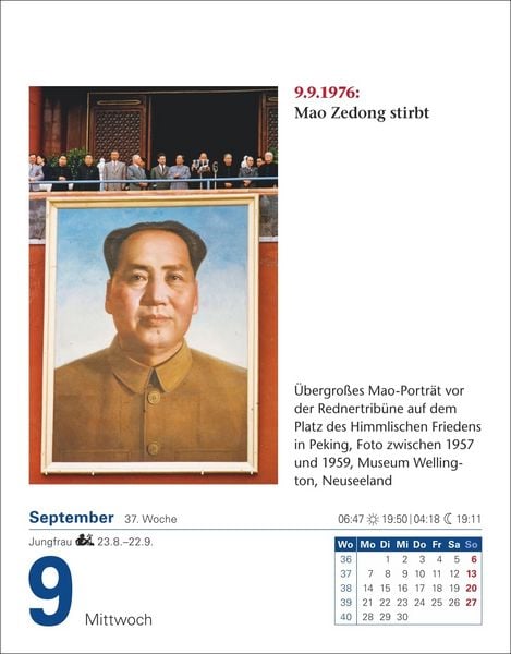 Produktbild: Abenteuer Geschichte Tagesabrei&szlig;kalender 2026 - Menschen, Ereignisse, Epochen - von den Anf&auml;ngen bis heute