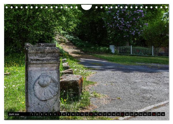 Produktbild: Jakobsweg Steigerwald (Wandkalender 2026 DIN A4 quer), CALVENDO Monatskalender