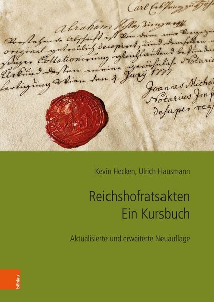 Produktbild: Reichshofratsakten. Ein Kursbuch