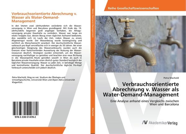 Produktbild: Verbrauchsorientierte Abrechnung v. Wasser als Water-Demand-Management