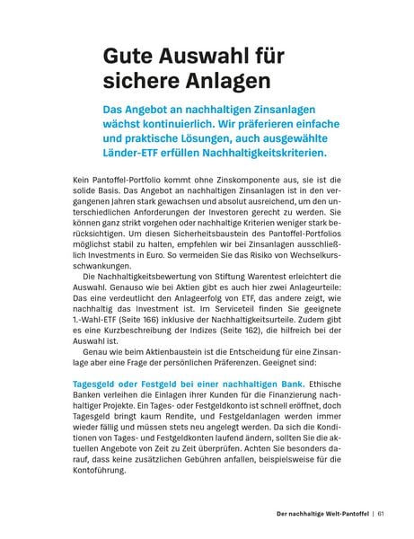 Produktbild: Das Pantoffel-Portfolio