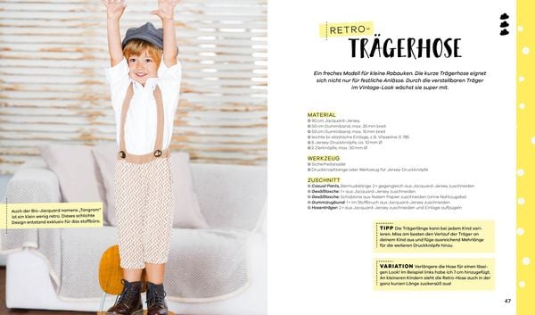 Produktbild: Easy Jersey &ndash; Mitwachshosen f&uuml;r Babys und Kids n&auml;hen