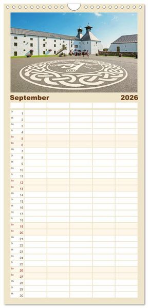 Produktbild: Familienplaner 2026 - Whisky: Reine Geschmacksache mit 5 Spalten (Wandkalender, 21 x 45 cm) CALVENDO