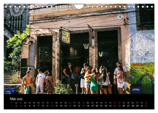 Produktbild: Rio de Janeiro dazwischen - in between (Wandkalender 2026 DIN A4 quer), CALVENDO Monatskalender